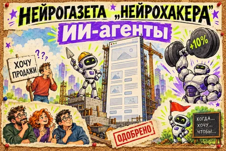 Обложка выпуска газеты «ИИ-агенты»