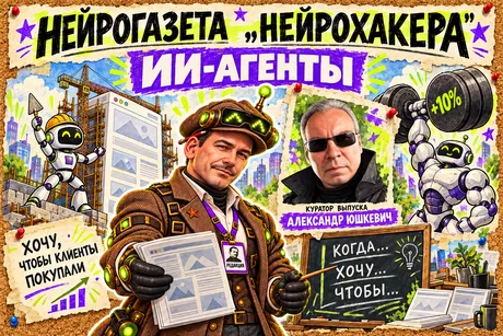 Обложка выпуска газеты «ИИ-агенты»