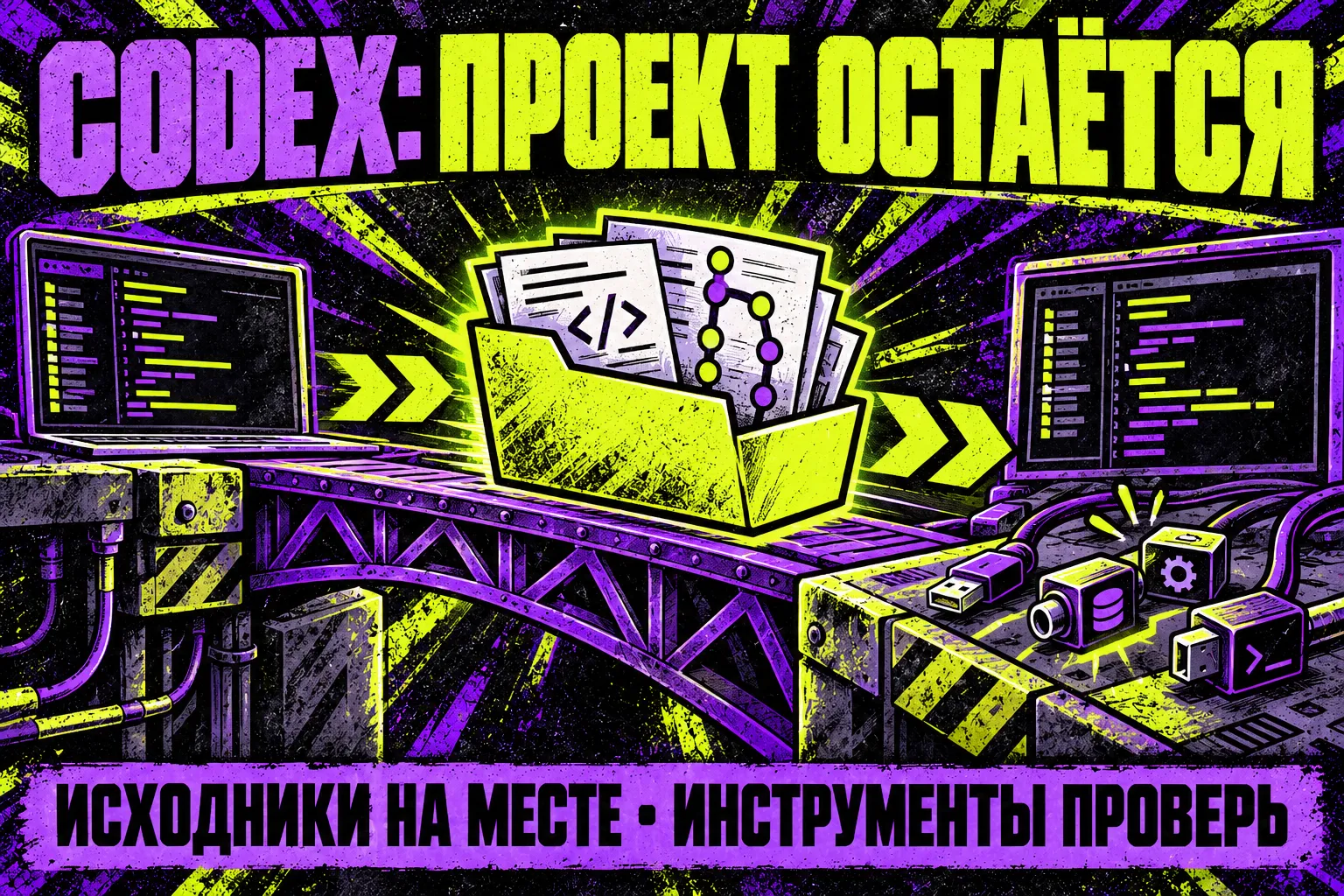 Исходники остаются в рабочей папке; подключения и разрешения нового агента требуют проверки